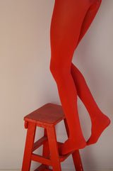 Sharp red tights