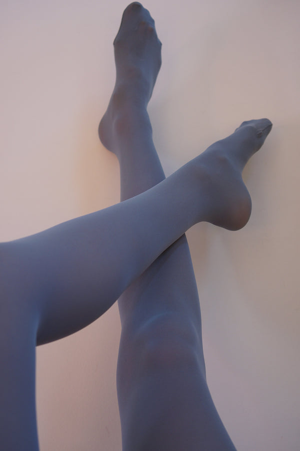 Dusty blue tights