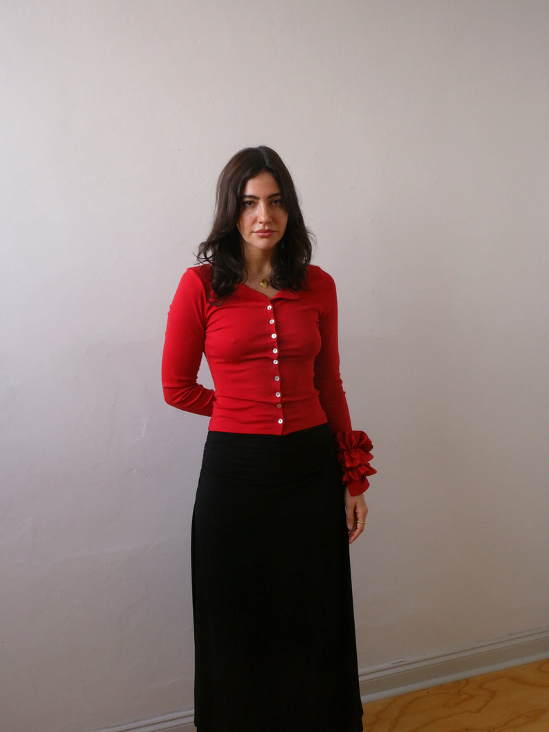 Button through longsleeve