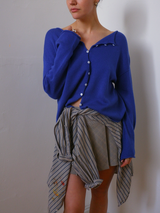 Doll's reversible cardigan