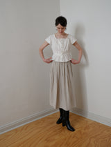 Pintuck blouse