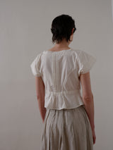 Pintuck blouse