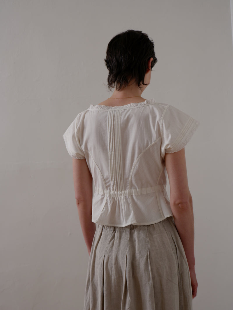 Pintuck blouse
