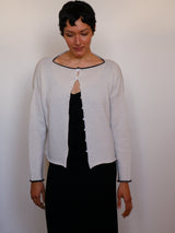 Doll's reversible cardi