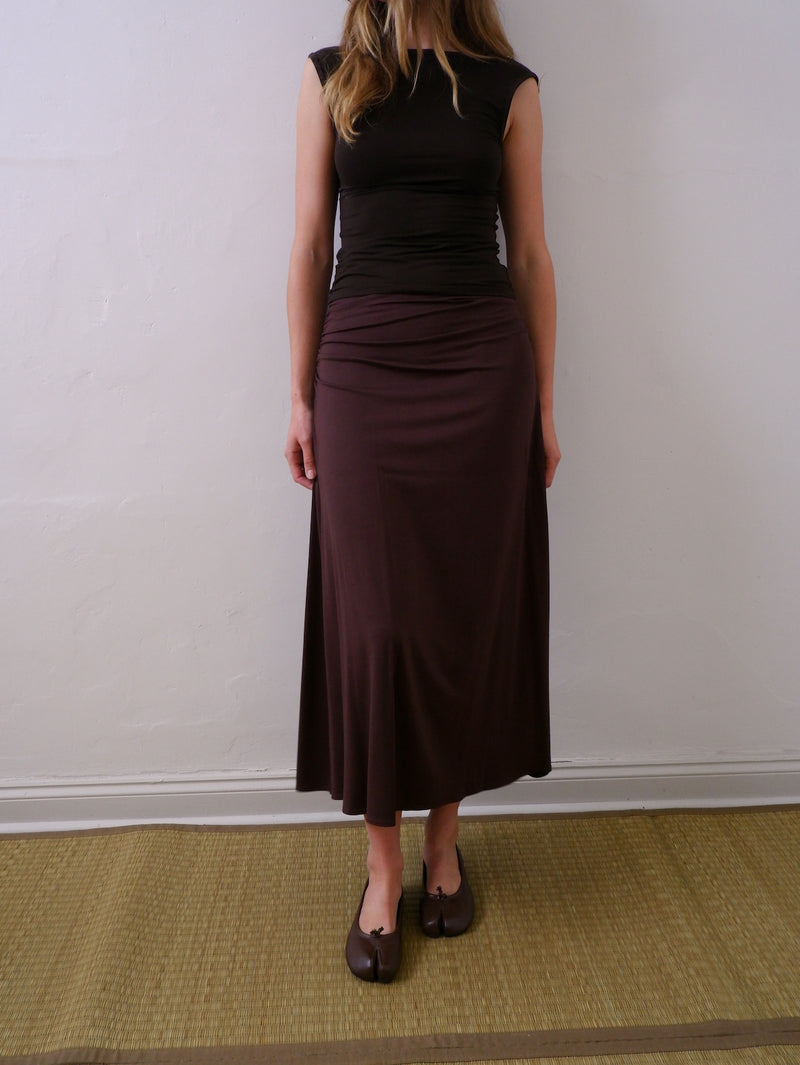 Espresso Olympia skirt