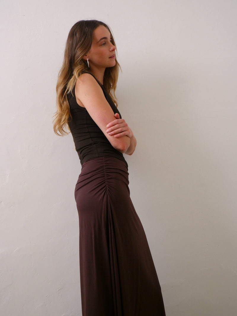 Espresso Olympia skirt