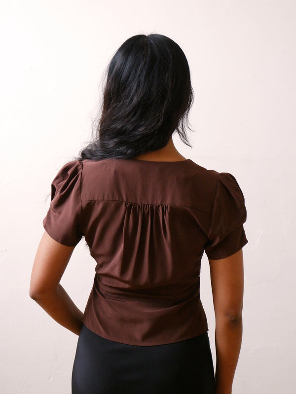 Button blouse