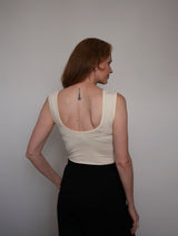 Sleeveless bateau