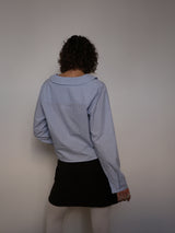 Waist button shirt
