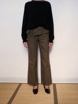 Flounce belt pant