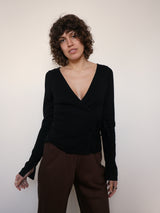 Classic wrap top