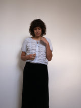 Crinkle stripe shirt
