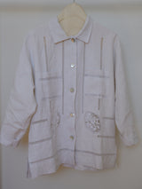 Hemstitch shirt