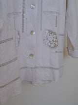 Hemstitch shirt